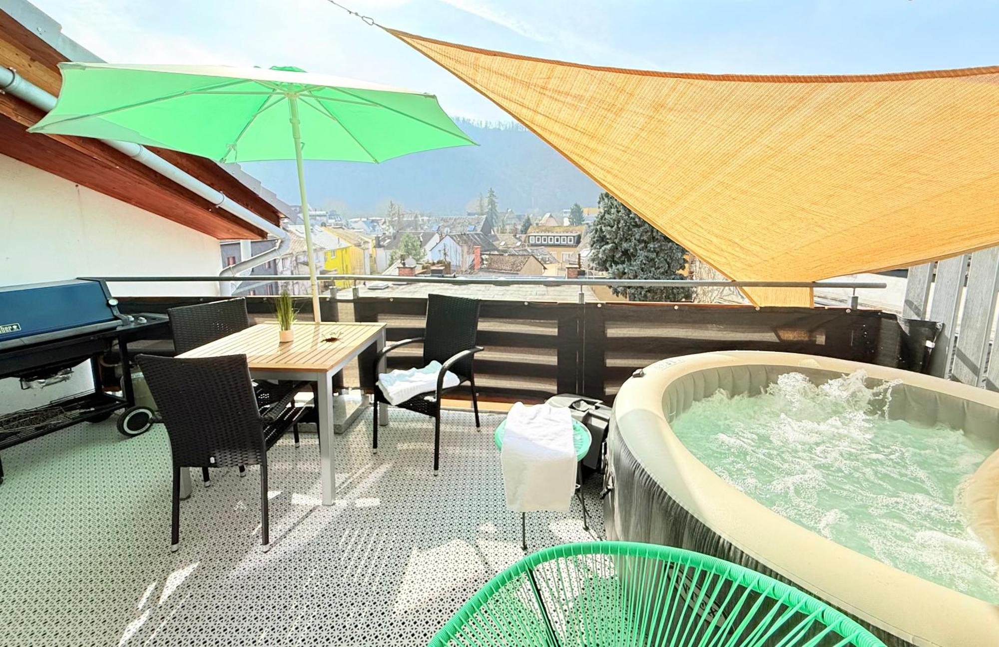 Bookeinfach Bad Ems - Private - Sauna Jacuzzi Whirlpool Swimmingpool Alahna Sup Beachvolleyball Billiards Ping Pong Cinema Theater Music Disco Ball Bbq Und Parkplaetze Kültér fotó